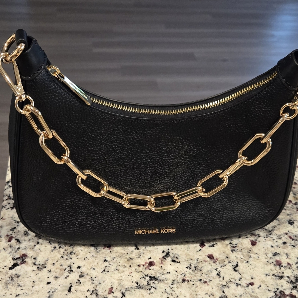 Michael Kors Cora Medium Pebbled Leather Bag